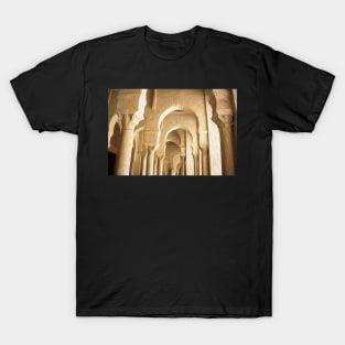 Great Mosque Kairouan oil paint effect T-Shirt